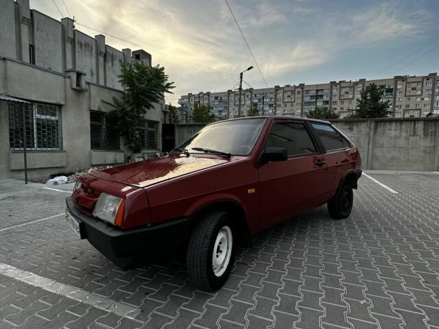Красный ВАЗ 2108, объемом двигателя 1.3 л и пробегом 63 тыс. км за 1200 $, фото 1 на Automoto.ua