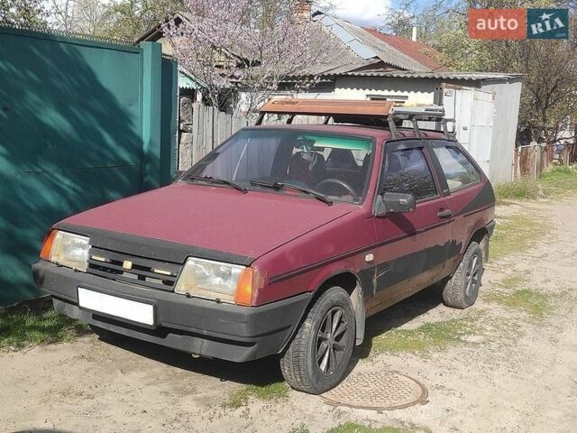Красный ВАЗ 2108, объемом двигателя 1.3 л и пробегом 500 тыс. км за 800 $, фото 1 на Automoto.ua