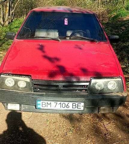 Красный ВАЗ 2108, объемом двигателя 1.5 л и пробегом 0 тыс. км за 800 $, фото 1 на Automoto.ua