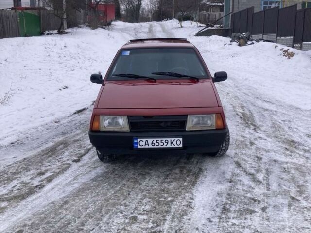 Красный ВАЗ 2108, объемом двигателя 1.5 л и пробегом 145 тыс. км за 1700 $, фото 1 на Automoto.ua