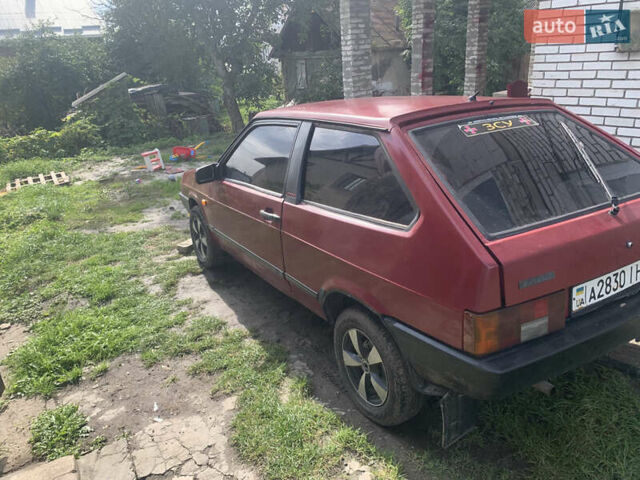 Красный ВАЗ 2108, объемом двигателя 1.3 л и пробегом 24 тыс. км за 700 $, фото 1 на Automoto.ua