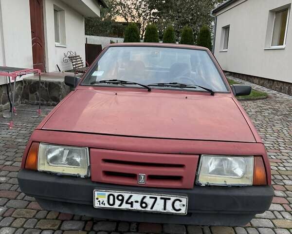 Красный ВАЗ 2108, объемом двигателя 1.3 л и пробегом 166 тыс. км за 500 $, фото 1 на Automoto.ua