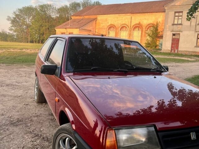 Красный ВАЗ 2108, объемом двигателя 1.3 л и пробегом 80 тыс. км за 1300 $, фото 1 на Automoto.ua