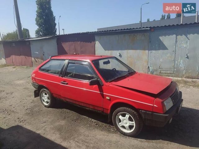 Красный ВАЗ 2108, объемом двигателя 1.45 л и пробегом 60 тыс. км за 1100 $, фото 1 на Automoto.ua