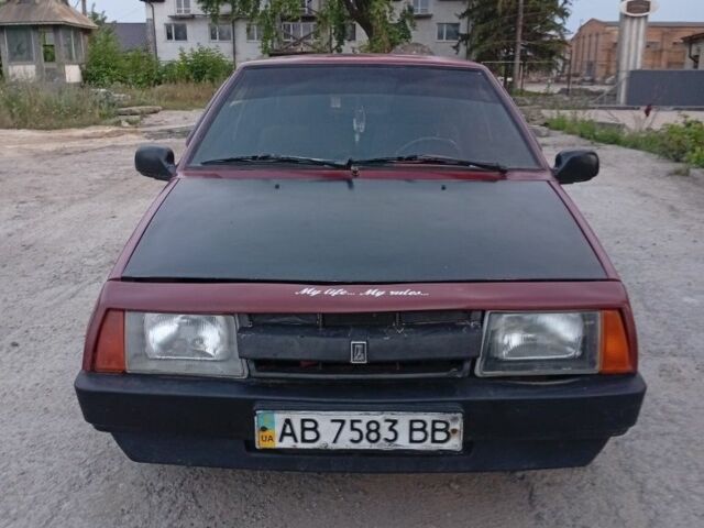 Красный ВАЗ 2108, объемом двигателя 2 л и пробегом 45 тыс. км за 800 $, фото 1 на Automoto.ua