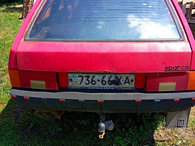 Красный ВАЗ 2108, объемом двигателя 1.3 л и пробегом 200 тыс. км за 500 $, фото 1 на Automoto.ua