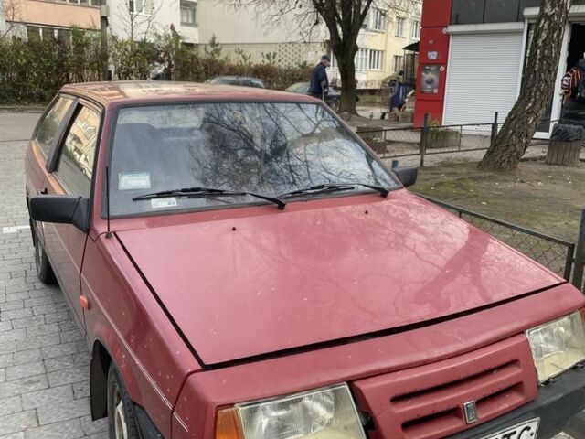 Красный ВАЗ 2108, объемом двигателя 1.3 л и пробегом 167 тыс. км за 350 $, фото 1 на Automoto.ua