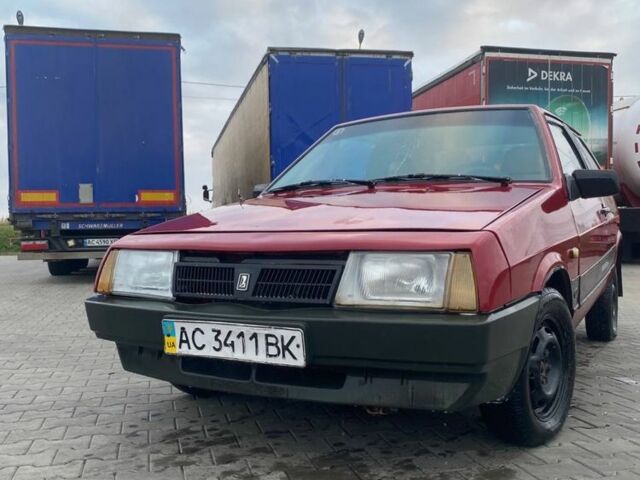 ВАЗ 2108 1991 в Луцке на Automoto.ua Красный ВАЗ 2108, объемом двигателя 1.3 л и пробегом 150 тыс. км за 650 $, фото 1 на Automoto.ua
