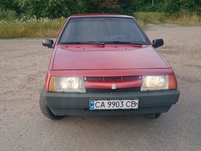 Красный ВАЗ 2108, объемом двигателя 1.3 л и пробегом 3 тыс. км за 850 $, фото 1 на Automoto.ua