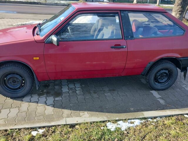 Красный ВАЗ 2108, объемом двигателя 1.1 л и пробегом 400 тыс. км за 750 $, фото 1 на Automoto.ua