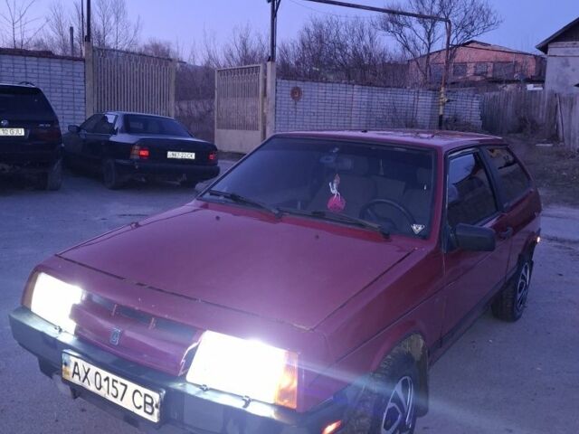 Красный ВАЗ 2108, объемом двигателя 1.5 л и пробегом 1 тыс. км за 1000 $, фото 1 на Automoto.ua