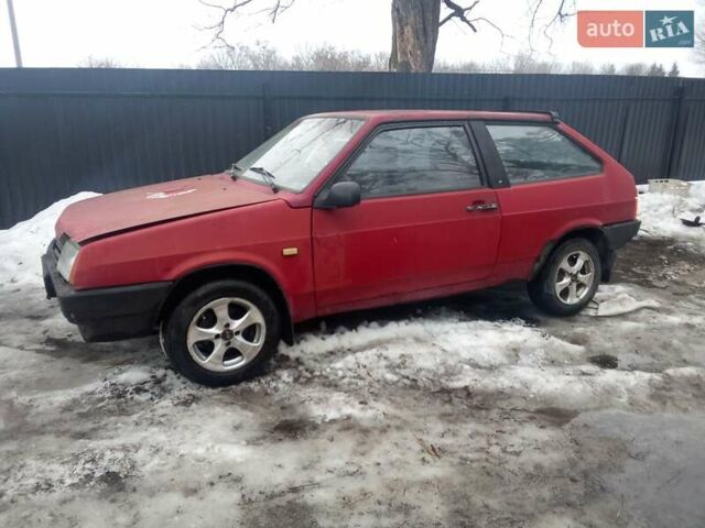 Красный ВАЗ 2108, объемом двигателя 1.5 л и пробегом 254 тыс. км за 400 $, фото 1 на Automoto.ua