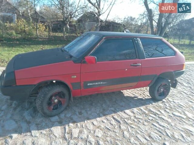 Красный ВАЗ 2108, объемом двигателя 1.3 л и пробегом 62 тыс. км за 700 $, фото 1 на Automoto.ua