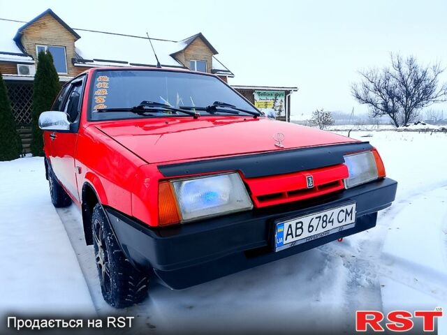 Красный ВАЗ 2108, объемом двигателя 1.3 л и пробегом 147 тыс. км за 1450 $, фото 1 на Automoto.ua