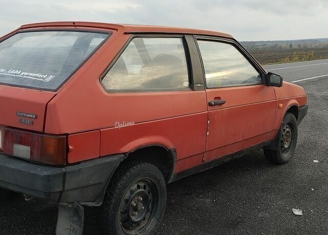 Красный ВАЗ 2108, объемом двигателя 1.3 л и пробегом 172 тыс. км за 700 $, фото 1 на Automoto.ua