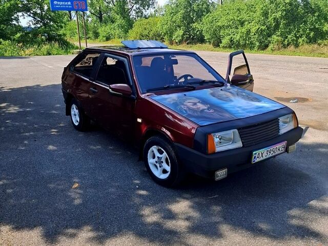 Красный ВАЗ 2108, объемом двигателя 1.6 л и пробегом 200 тыс. км за 1300 $, фото 1 на Automoto.ua