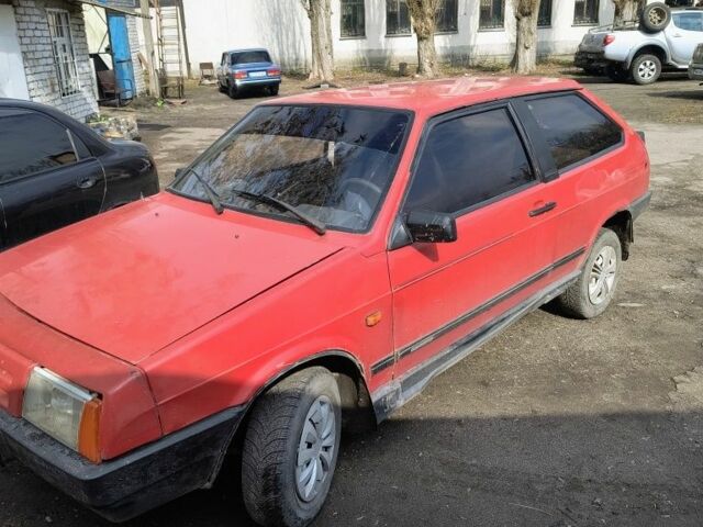 Красный ВАЗ 2108, объемом двигателя 1.5 л и пробегом 2 тыс. км за 598 $, фото 1 на Automoto.ua