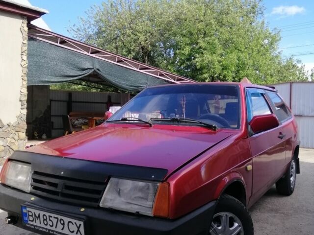 Красный ВАЗ 2108, объемом двигателя 1.5 л и пробегом 400 тыс. км за 1450 $, фото 1 на Automoto.ua