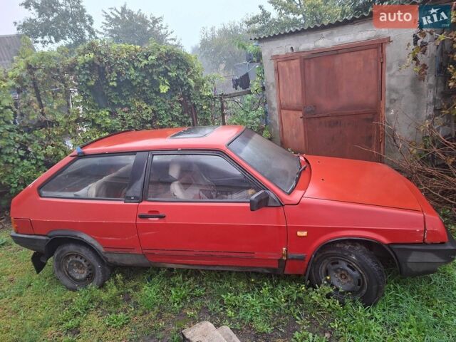 Червоний ВАЗ 2108, об'ємом двигуна 1.3 л та пробігом 86 тис. км за 1000 $, фото 1 на Automoto.ua