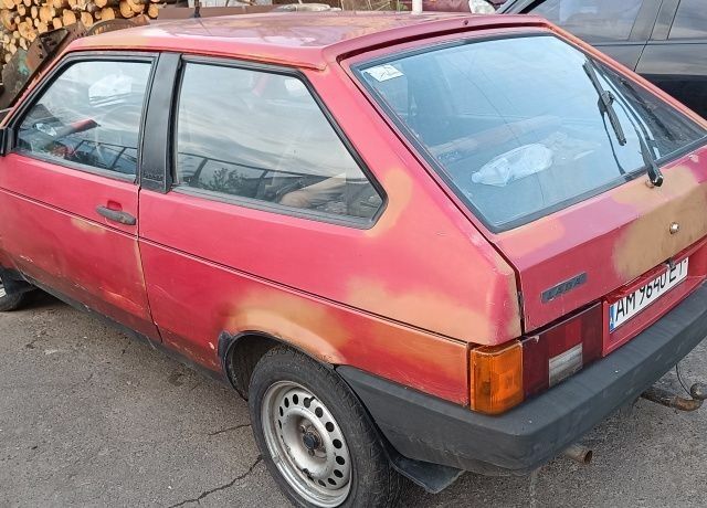 Красный ВАЗ 2108, объемом двигателя 1.3 л и пробегом 1 тыс. км за 481 $, фото 1 на Automoto.ua
