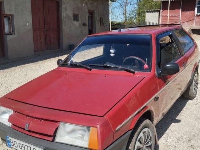 Красный ВАЗ 2108, объемом двигателя 1.1 л и пробегом 150 тыс. км за 650 $, фото 1 на Automoto.ua