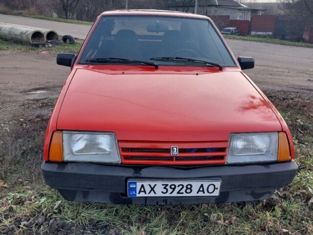 Красный ВАЗ 2108, объемом двигателя 1.3 л и пробегом 35 тыс. км за 1000 $, фото 1 на Automoto.ua