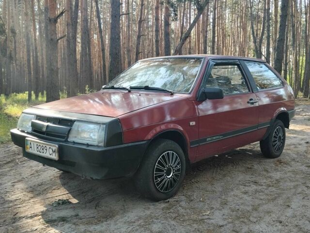 Красный ВАЗ 2108, объемом двигателя 1.3 л и пробегом 1 тыс. км за 499 $, фото 1 на Automoto.ua
