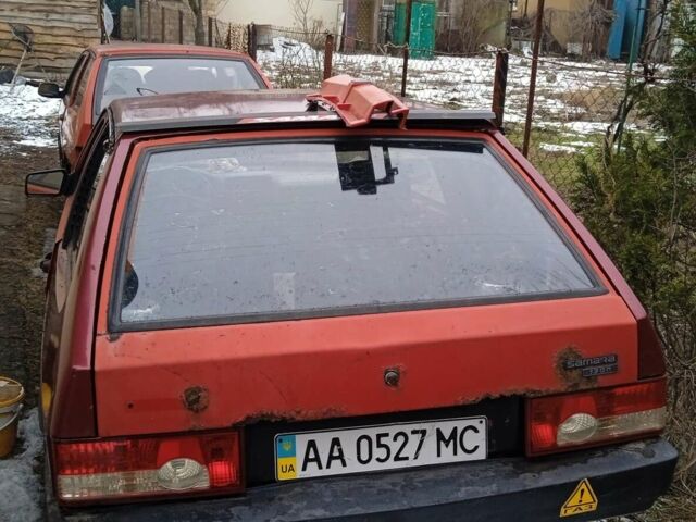 Красный ВАЗ 2108, объемом двигателя 1.5 л и пробегом 958 тыс. км за 445 $, фото 1 на Automoto.ua