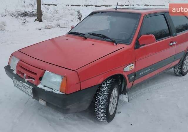 Червоний ВАЗ 2108, об'ємом двигуна 1.5 л та пробігом 156 тис. км за 1250 $, фото 1 на Automoto.ua