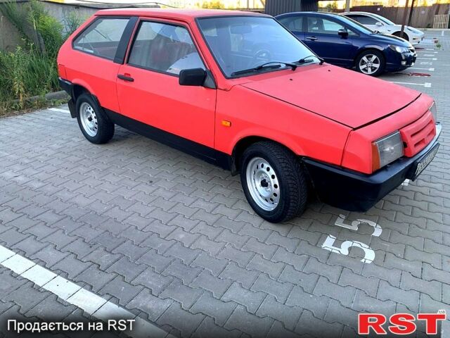 Красный ВАЗ 2108, объемом двигателя 1.3 л и пробегом 170 тыс. км за 700 $, фото 1 на Automoto.ua