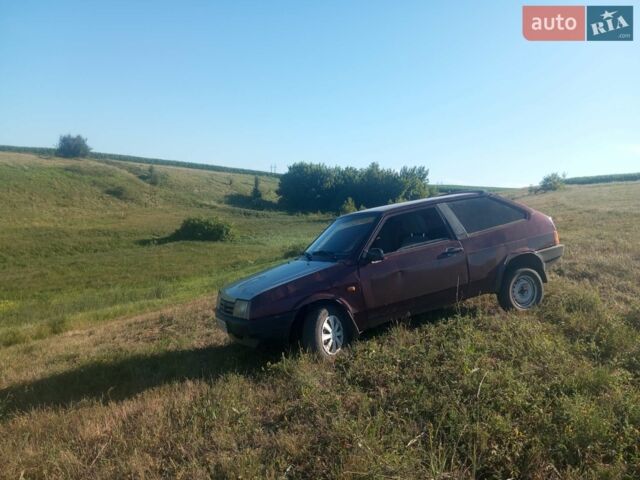Красный ВАЗ 2108, объемом двигателя 1.3 л и пробегом 362 тыс. км за 668 $, фото 1 на Automoto.ua