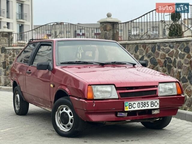 Красный ВАЗ 2108, объемом двигателя 1.1 л и пробегом 200 тыс. км за 499 $, фото 1 на Automoto.ua