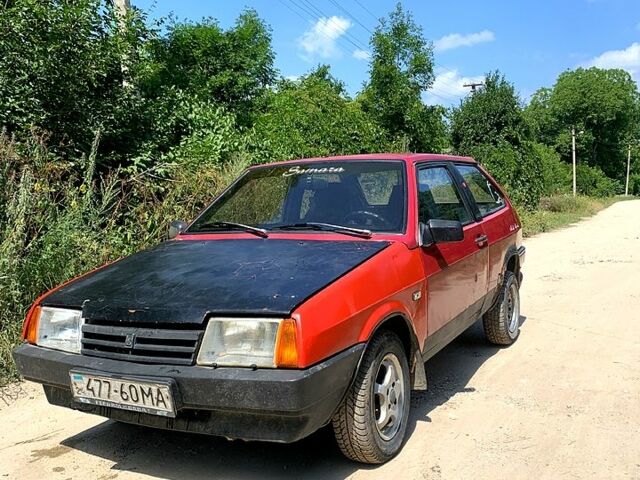 Красный ВАЗ 2108, объемом двигателя 1.4 л и пробегом 0 тыс. км за 550 $, фото 1 на Automoto.ua