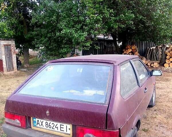 Красный ВАЗ 2108, объемом двигателя 1.3 л и пробегом 200 тыс. км за 900 $, фото 1 на Automoto.ua