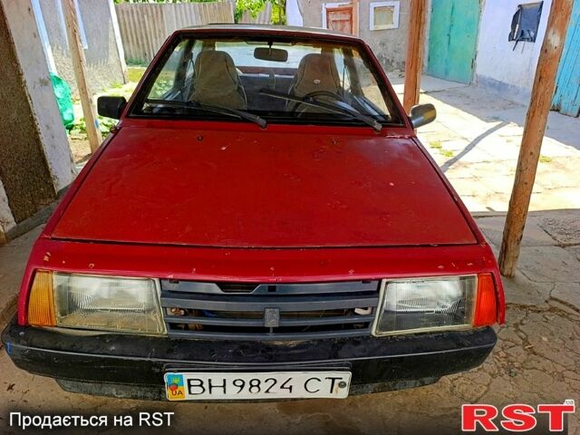 Красный ВАЗ 2108, объемом двигателя 1.5 л и пробегом 0 тыс. км за 450 $, фото 1 на Automoto.ua
