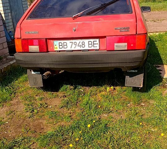 Красный ВАЗ 2108, объемом двигателя 1.3 л и пробегом 0 тыс. км за 650 $, фото 1 на Automoto.ua