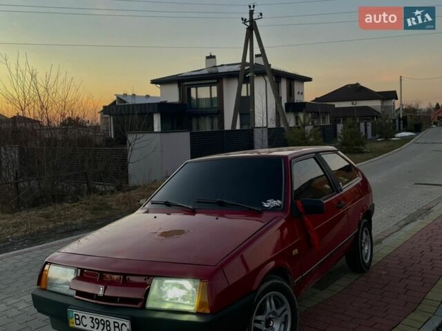 Красный ВАЗ 2108, объемом двигателя 1.3 л и пробегом 58 тыс. км за 1850 $, фото 1 на Automoto.ua