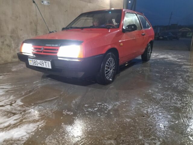 Красный ВАЗ 2108, объемом двигателя 1.3 л и пробегом 84 тыс. км за 750 $, фото 1 на Automoto.ua