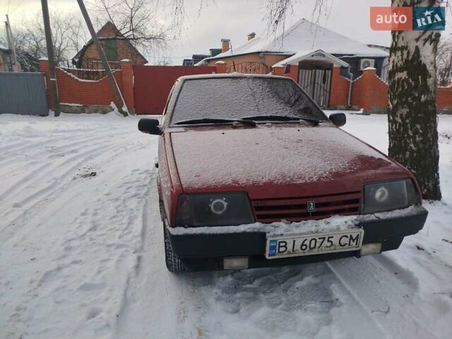 Червоний ВАЗ 2108, об'ємом двигуна 1.3 л та пробігом 295 тис. км за 1000 $, фото 1 на Automoto.ua