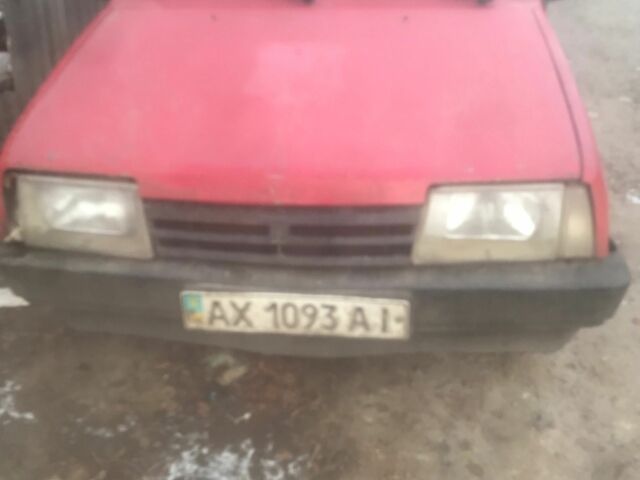 Красный ВАЗ 2108, объемом двигателя 0 л и пробегом 1000 тыс. км за 600 $, фото 1 на Automoto.ua