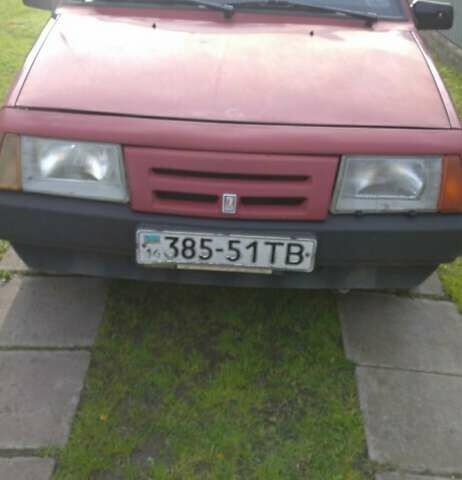 Красный ВАЗ 2108, объемом двигателя 1.3 л и пробегом 157 тыс. км за 650 $, фото 1 на Automoto.ua