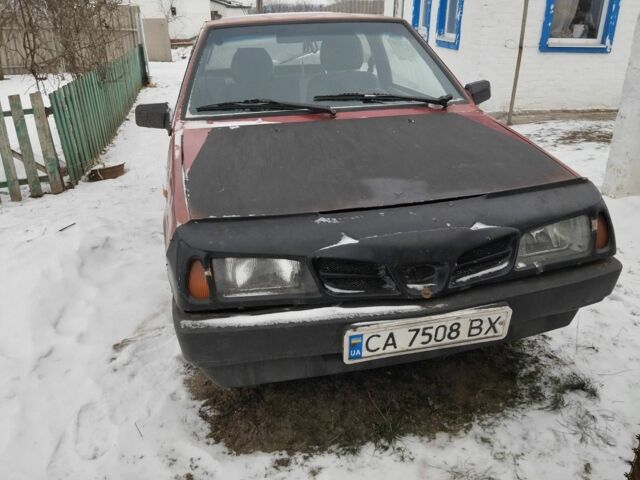 Красный ВАЗ 2108, объемом двигателя 2 л и пробегом 1 тыс. км за 550 $, фото 1 на Automoto.ua