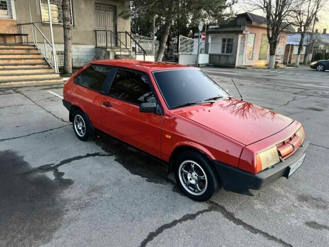 Красный ВАЗ 2108, объемом двигателя 1.3 л и пробегом 57 тыс. км за 2250 $, фото 1 на Automoto.ua