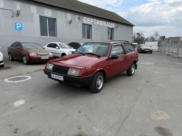 Красный ВАЗ 2108, объемом двигателя 1.3 л и пробегом 149 тыс. км за 1650 $, фото 1 на Automoto.ua