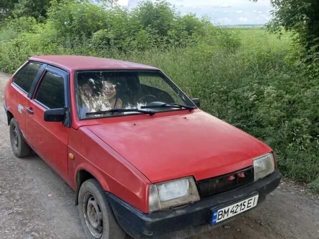 Красный ВАЗ 2108, объемом двигателя 1.3 л и пробегом 30 тыс. км за 900 $, фото 1 на Automoto.ua