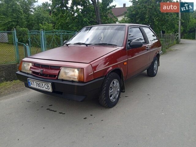 Красный ВАЗ 2108, объемом двигателя 1.1 л и пробегом 260 тыс. км за 1200 $, фото 1 на Automoto.ua