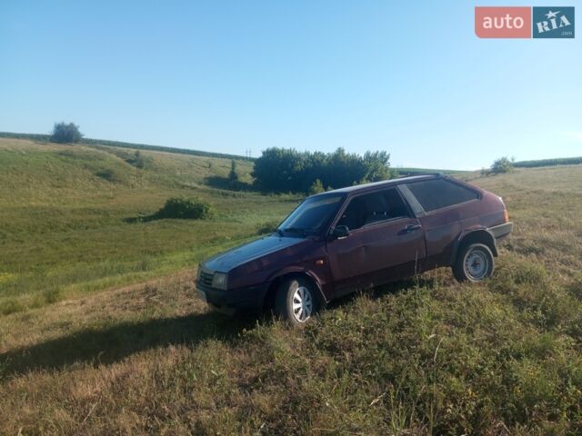 Красный ВАЗ 2108, объемом двигателя 1.3 л и пробегом 362 тыс. км за 666 $, фото 1 на Automoto.ua