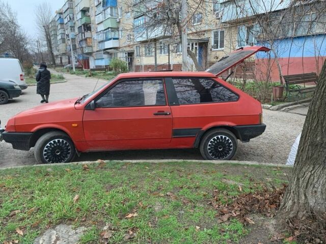 Червоний ВАЗ 2108, об'ємом двигуна 1.3 л та пробігом 100 тис. км за 1000 $, фото 1 на Automoto.ua