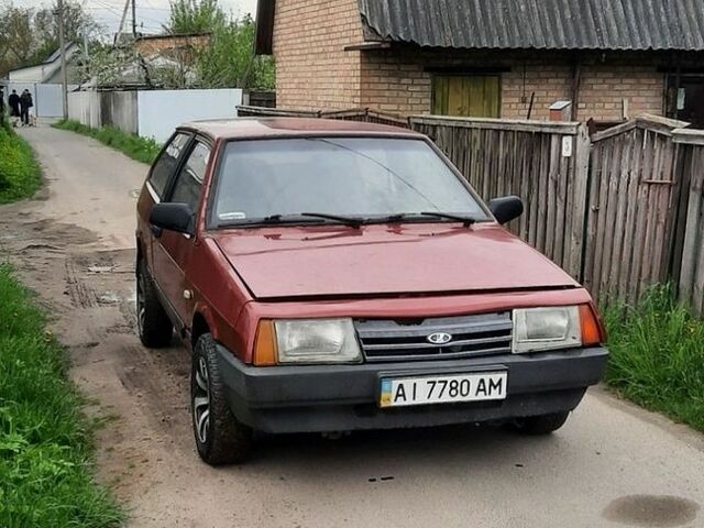 Червоний ВАЗ 2108, об'ємом двигуна 1.3 л та пробігом 90 тис. км за 300 $, фото 1 на Automoto.ua