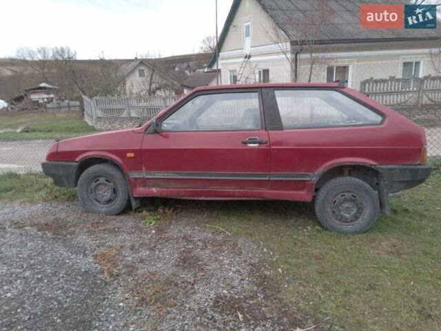 Красный ВАЗ 2108, объемом двигателя 1.1 л и пробегом 200 тыс. км за 500 $, фото 1 на Automoto.ua